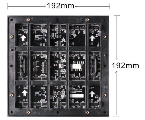 户外表贴P6模组